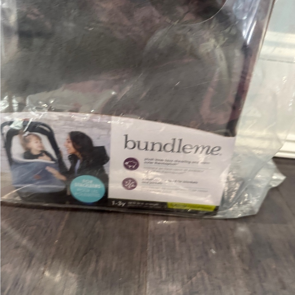 NWT JJ Cole Infant Baby 1-3Y Bundle Me Baby Fuzzy Super Soft Stroller Cover - Picture 3 of 6